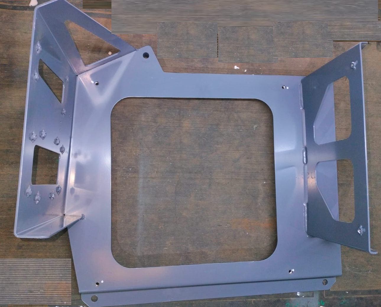 Sheet metal pressed component